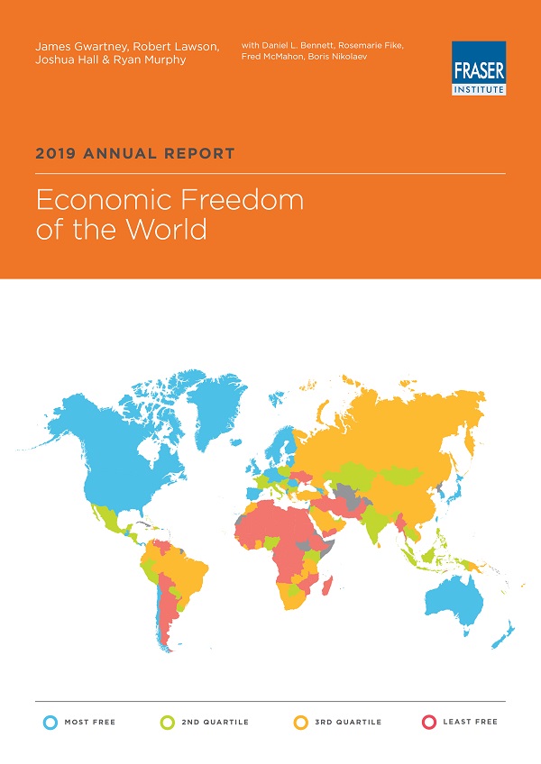 Copertina di Economic Freedom of the World 2019