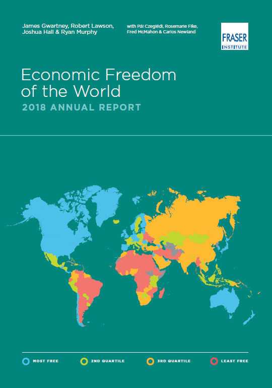 Copertina di Economic Freedom of the World 2018 