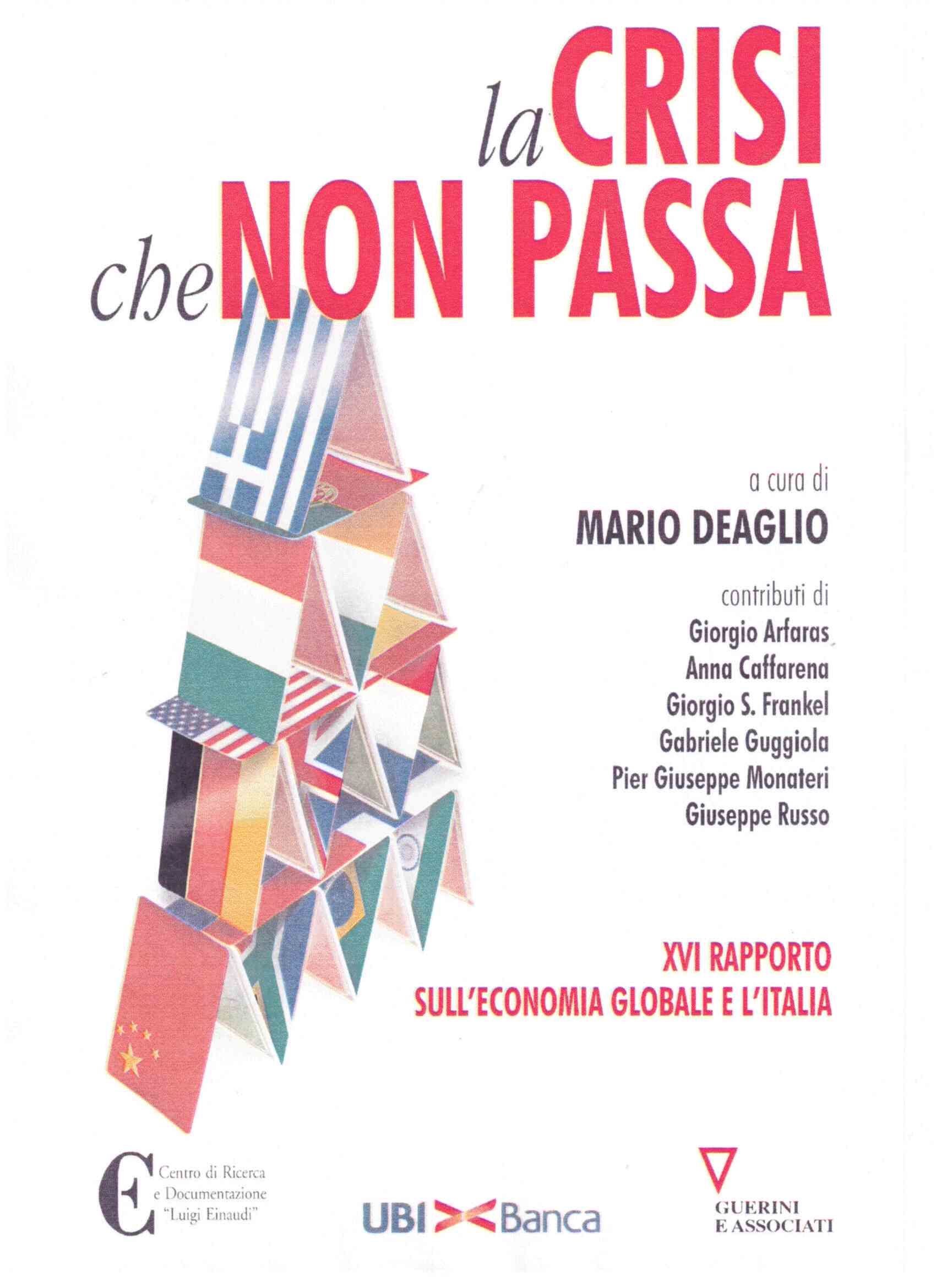 Copertina del libro La crisi che non passa
