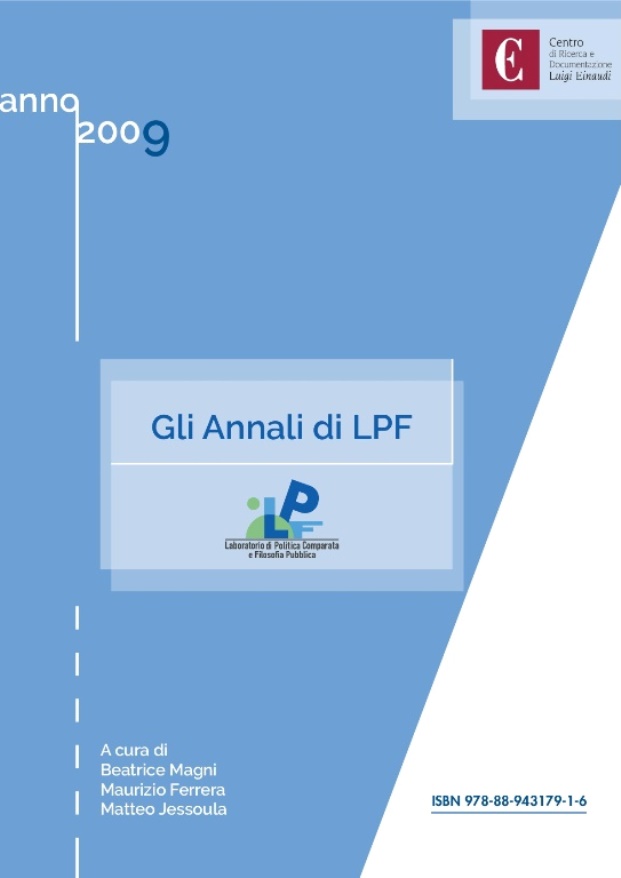 Copertina di Gli Annali di LPF - Anno 2009