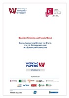 Copertina di Social Innovation Beyond the State. Italy's Secondo welfare in a European Perspective
