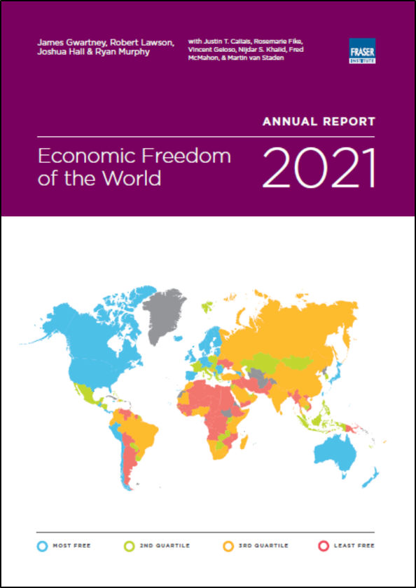 Copertina di Economic Freedom of the World 2021