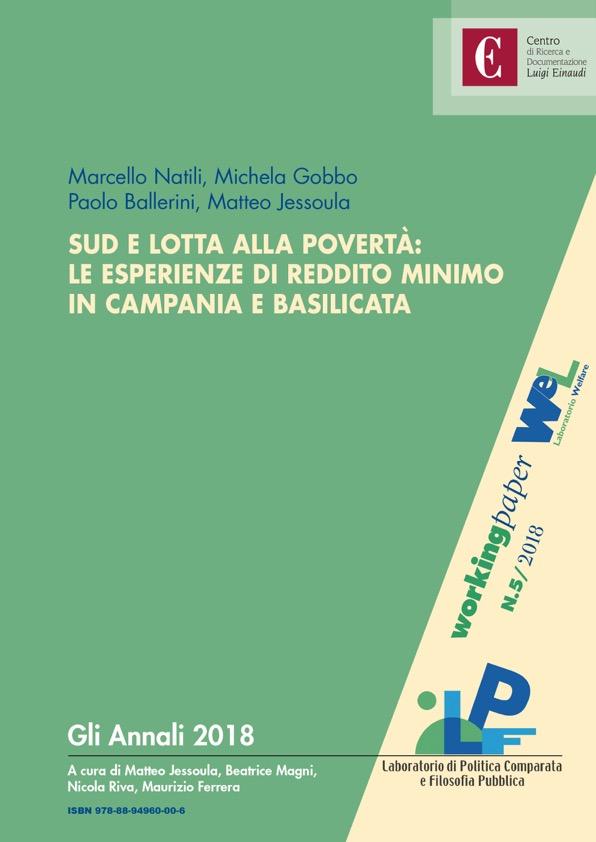 Copertina di Sud e lotta alla povertà: le esperienze di reddito minimo in Campania e Basilicata 