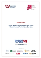 Copertina di Social minimum in the new welfare state: minimum income protection in Slovenia