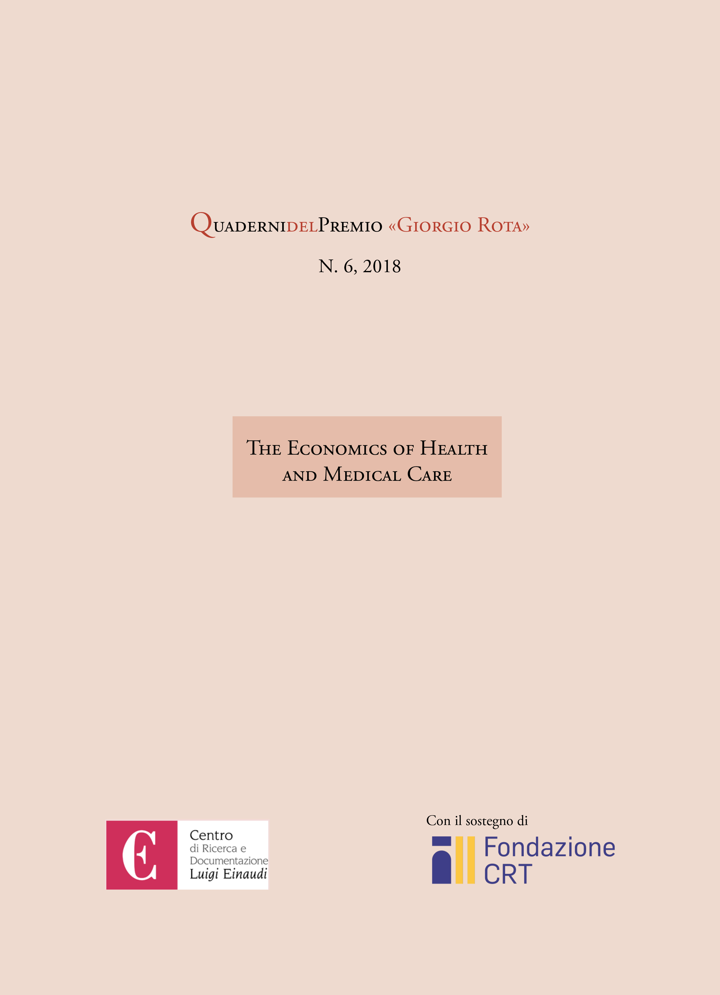 Copertina di The Economics of Health and Medical Care