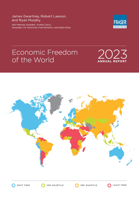 Copertina di Economic Freedom of the World 2023