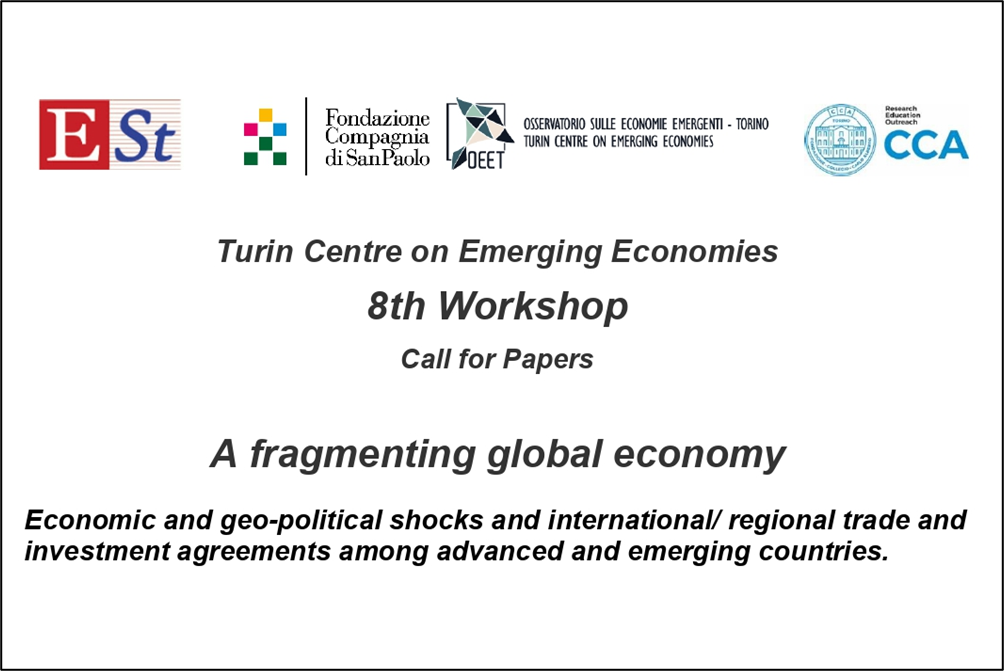 A fragmenting global economy / Call for Paper / New deadline