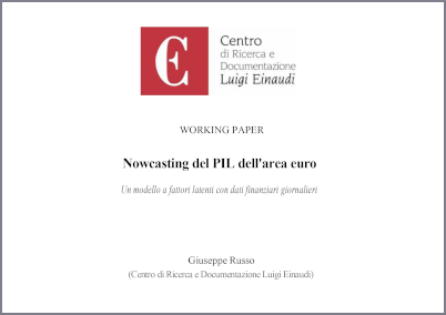 Nowcasting del PIL dell'area euro. Un modello a fattori latenti con dati finanziari giornalieri