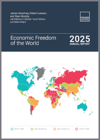 Copertina di Economic Freedom of the World 2025