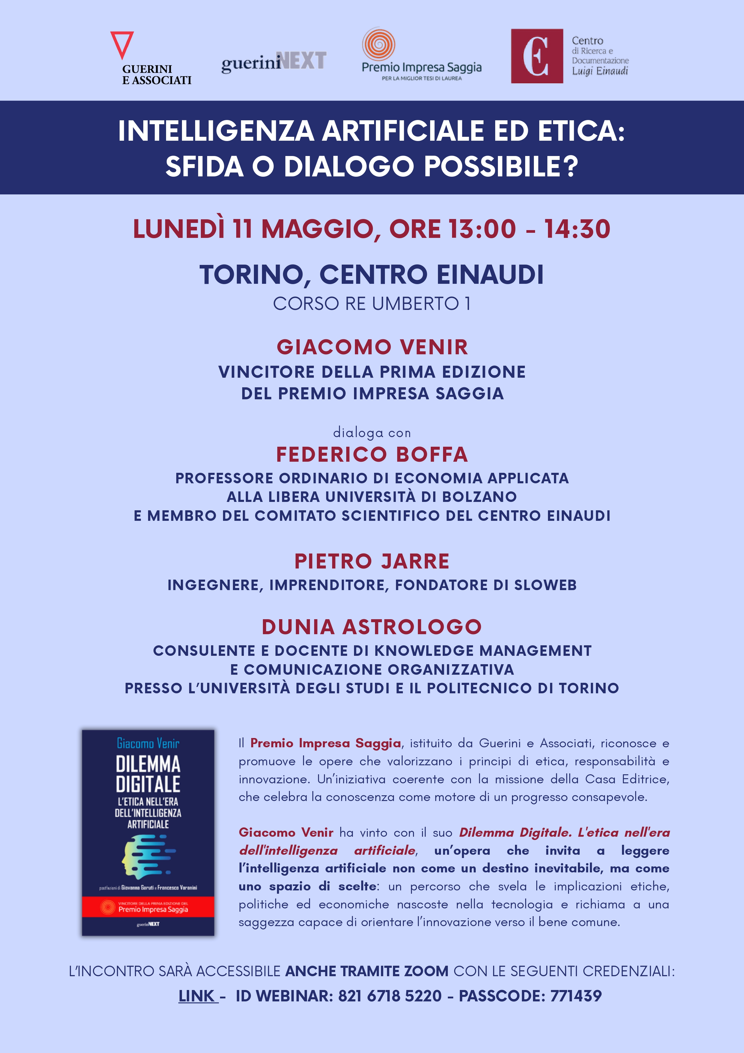 Intelligenza artificiale ed etica: sfida o dialogo possibile? / Video