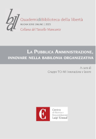 La Pubblica Amministrazione, innovare nella babilonia organizzativa
